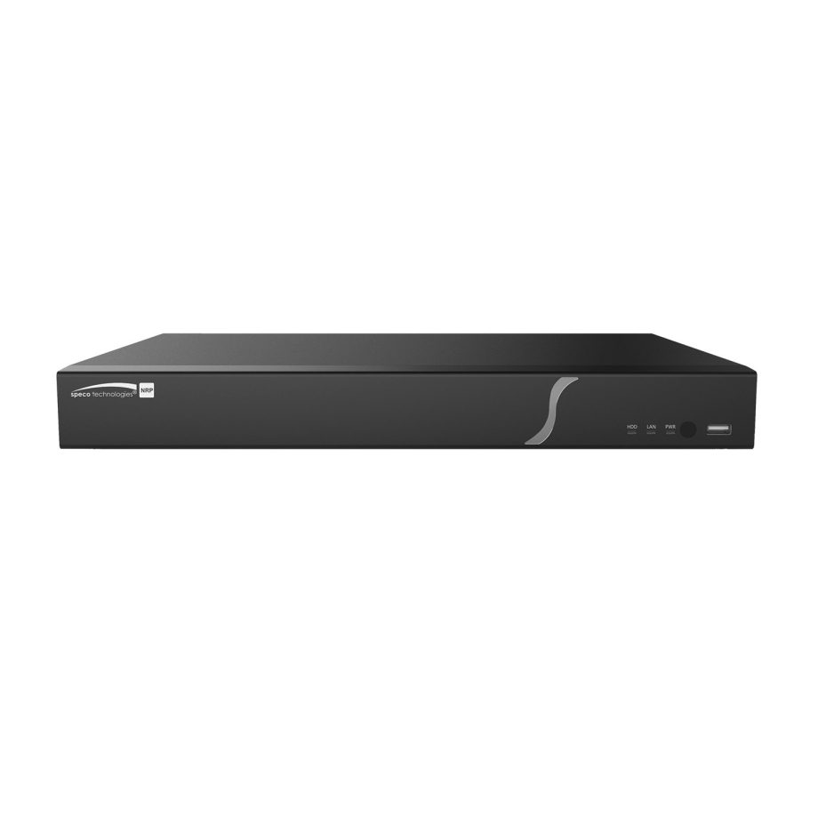 Speco N16NRP10TB 16 Channel 4K Network Video Recorder with 16 Built-In PoE Ports, 10TB