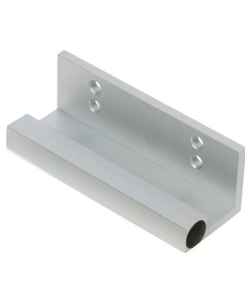 Nascom N205A-M Standard Overhead Door L Shaped Magnet, Silver