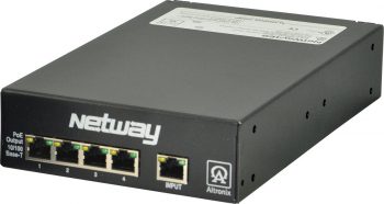 Altronix NETWAY4ES 4-PORT Managed PoE / POE+ Switch