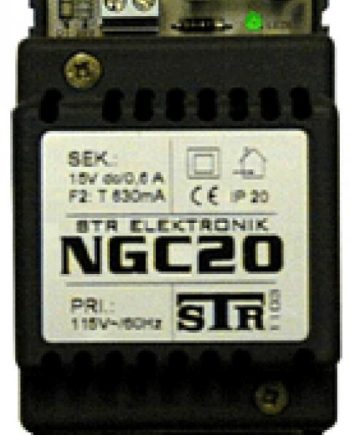 Alpha NGC20 15VDC Camera Power Supply, Non UL