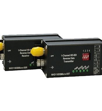 American Fibertek NHD110DRMicro-MM Kit Includes TX and RX Modules and Power Supplies for Microtype 1-CH HD-SDI Video with 1-CH Data, Multimode