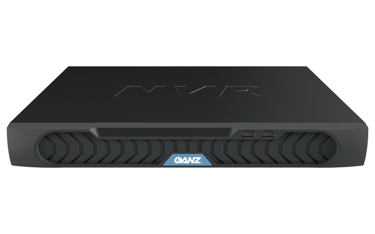 Ganz NR8-4M71-1TB 4 Channel 1080p HD Embedded NVR with 4 PoE ports, 1TB