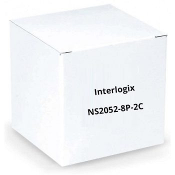 GE Security Interlogix NS2052-8P-2C 8 Port Unmanaged POE at Industrial Switch with 2 SFP ports