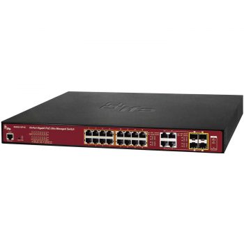 GE Security Interlogix NS3503-16P-4C 16-Port 10/100/1000T Gigabit Ultra-PoE Managed Switch