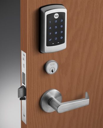 Yale NTM620-ZW2-626 Mortise Lock with Touchscreen Keypad-Cylinder Override-ZW Module