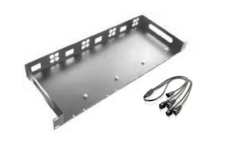 NVT NV-RMEC16U-90 Rack Mount Tray Kit for Four Two-Wire Transceivers & Four 60/110W Power Supplies