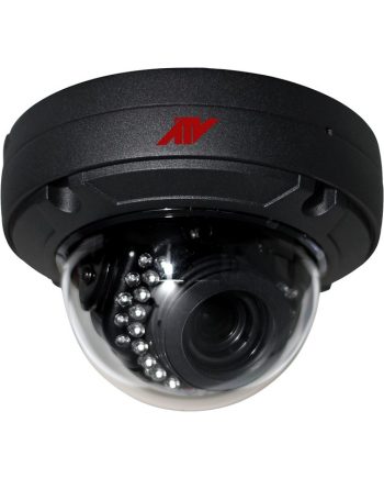ATV NVW229B 2 Megapixel IR Vandal Dome IP Camera, 2.9mm Lens, Black