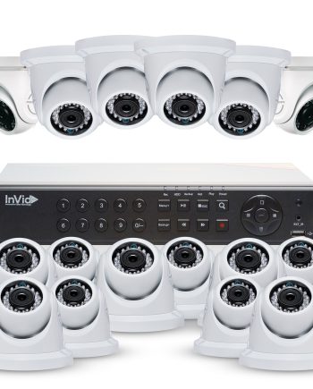 Cantek NW16D4TB All Purpose 16 Camera Outdoor HD TVI Dome Camera System