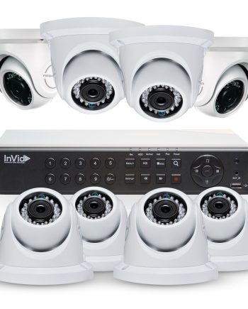 Cantek NW8D2TB All Purpose 8 Camera Outdoor HD TVI Dome Camera System