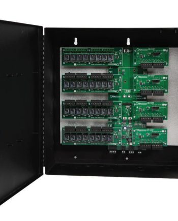 Keri Systems NXT-GIOX-UL Greater Input/Output Module with Backplane, Mounting Baseplate and Enclosure