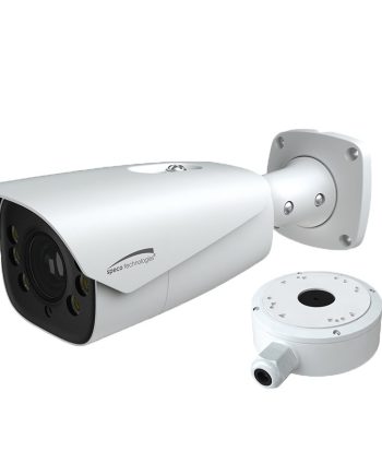 Speco O2BFRM 2 Megapixel Network IR Outdoor Facial Recognition Bullet Camera, 7-22mm Lens, White Housing