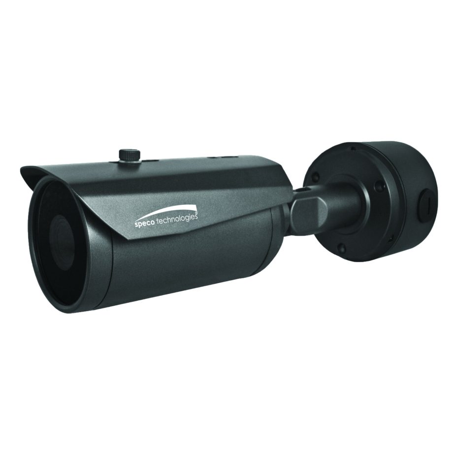 Speco O2iB91M 2 Megapixel Intensifier IP Outdoor Bullet Camera with Junction Box, 2.8-12mm Lens, Dark Grey Housing