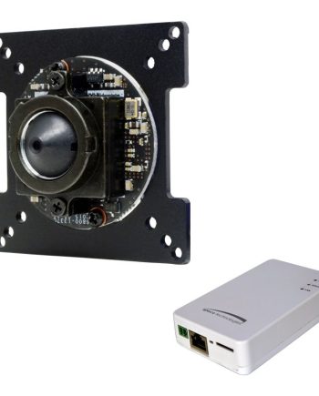 Speco O2iBD3 2 Megapixel Indoor IP Mini Board Camera, 2.9mm Fixed Lens and 3.6mm Pinhole Lens, Black Housing