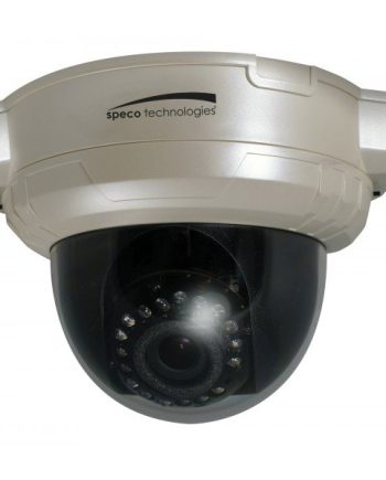 Speco O2IR24D7W 2 Megapixel Day/Night Indoor Dome IP Camera, 4.3mm Lens