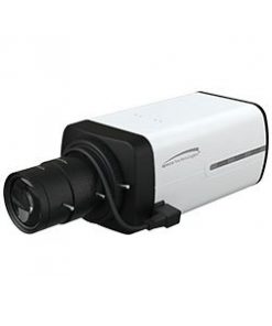 Speco O4T8 4MP H.265 Traditional IP Network Box Camera, Compatible with CS Type Lens, White Housing
