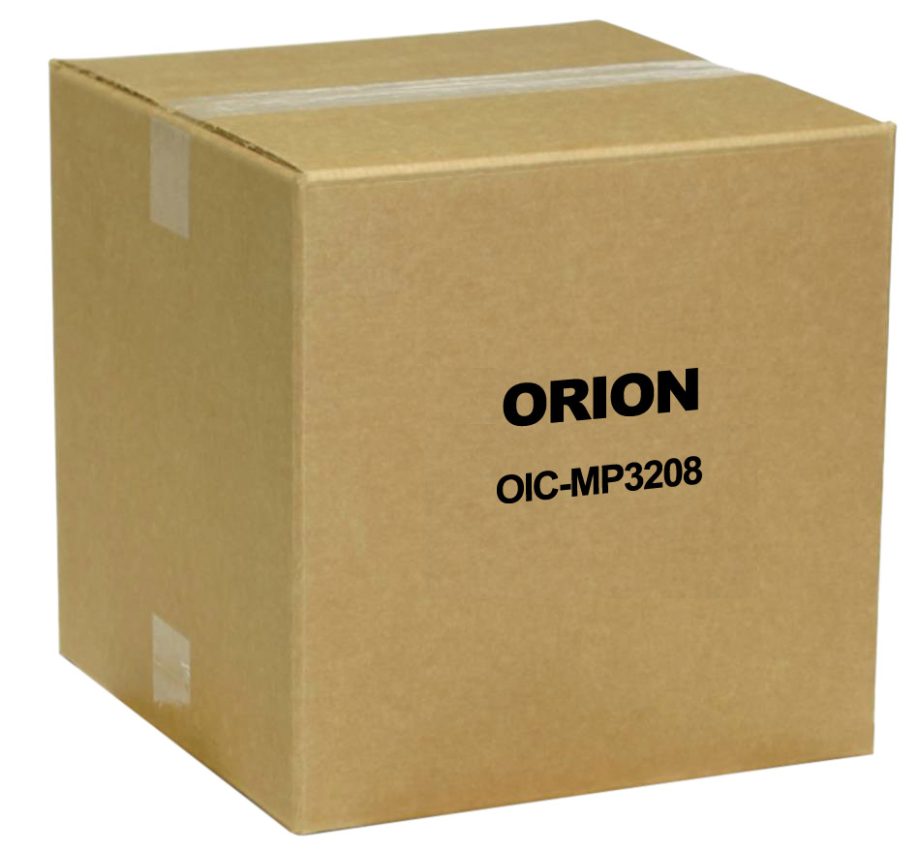 Orion OIC-MP3208 32 Input – 8 Output Multi-Viewer System, Full HD Resolution on all Displays, Windows 7 Server