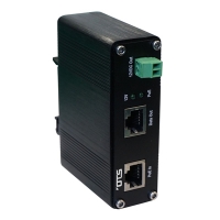 American Fibertek ET-SPT12V Gigabit 1-Port PoE+ In + 1-Port Ethernet Data Out PoE Splitter