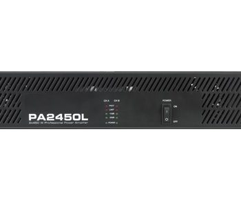 Bosch PA-2450L-120V 450W Dual Channel Power Amplifier