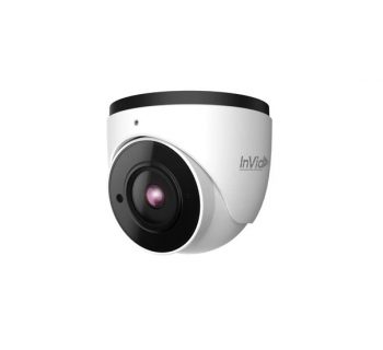 InVid PAR-P8TXIR-LC 8 Megapixel Outdoor IR Turret Camera, 2.8mm Lens, White