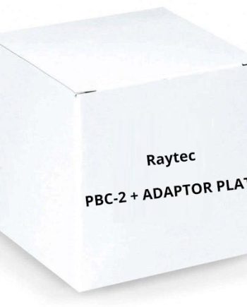 Raytec PBC-2 + ADAPTOR PLATE Pole Mount 1x RM/RL 300 Series Illuminator + 1x PSU – Powder Coated