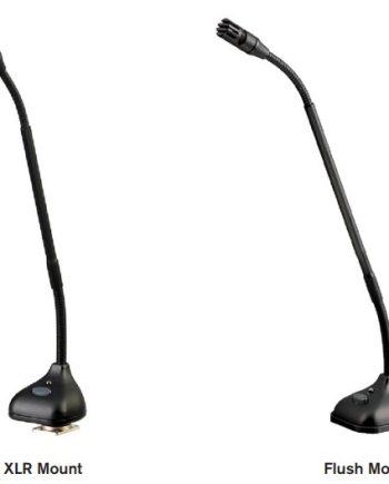 Bosch PC-PLUS-5 Multi-Pattern 5-inch Gooseneck Microphone with Mic Switch and Universal Base