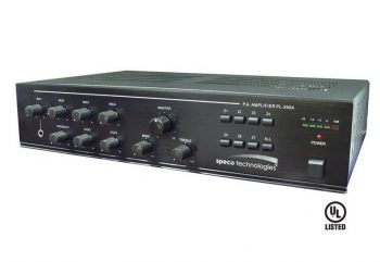 Speco PL260A 260W Seven Zone Commercial Amplifier