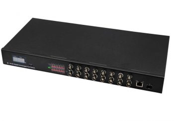 GEM POC-16PWP Power Over Coax Converter – 16-Port, Rack Mount with Power Supply