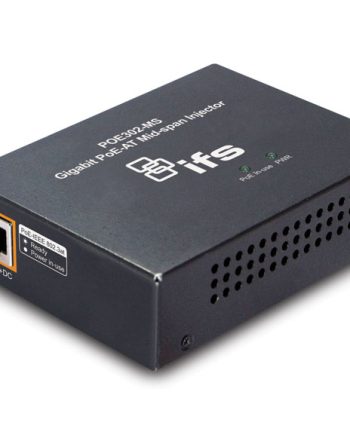 GE Security Interlogix POE302-MS Gigabit Power over Ethernet Injector (PoE+)