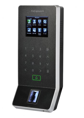 ZKAccess ProCapture-X-iClass Standalone Fingerprint Access with iClass Wi-Fi Control Reader with Silk ID Technology