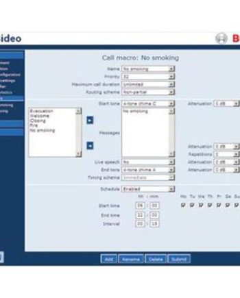 Bosch PRS-SW Praesideo Software for PRS-NCO-B and PRS-NCO3