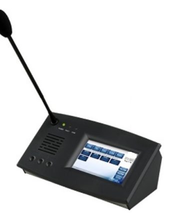 Bogen PSS-AS Touch Screen Monitoring Station with Microphone