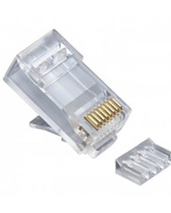 Platinum Tools 106185 RJ45 Cat6 2 pc. Connector with Liner, 500/Bag