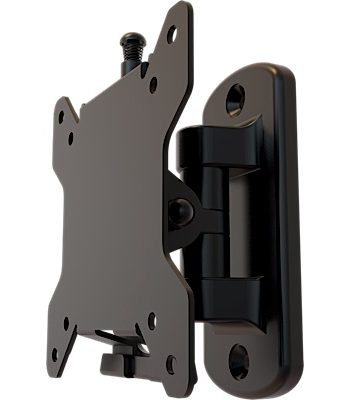 Crimson PV100 Low Profile Pivot Mount for 10″ to 30″ Flat Panel Monitors, Black