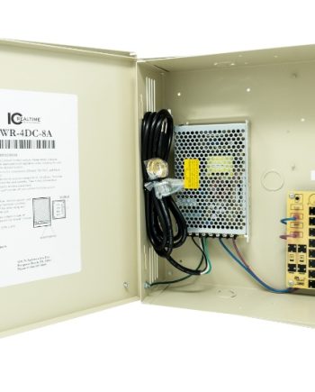 ICRealtime PWR-4DC-8A 4 Channel 12VDC Power Distribution Box