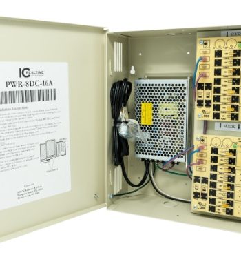 ICRealtime PWR-8DC-16A 8 Channel 12VDC Power Distribution Box