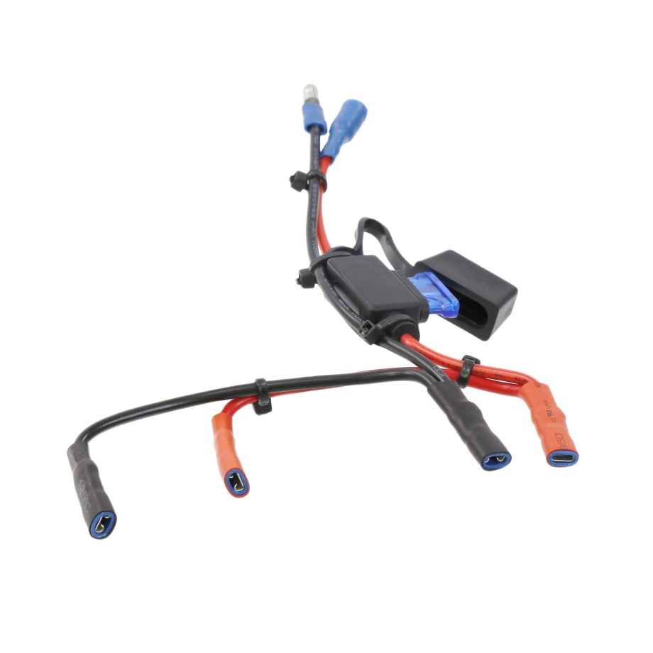 Linear R4555 6″ Dual Battery Harness with Bullet Connector