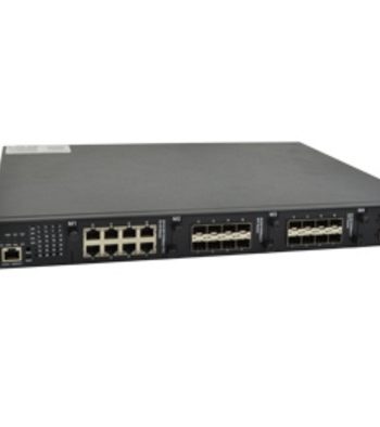Comnet RLXE4GE24MODMS-CHASSIS-FP 4 Slot 10 Gigabit Managed Layer 2/3 Switch, Front Panel Power Connections