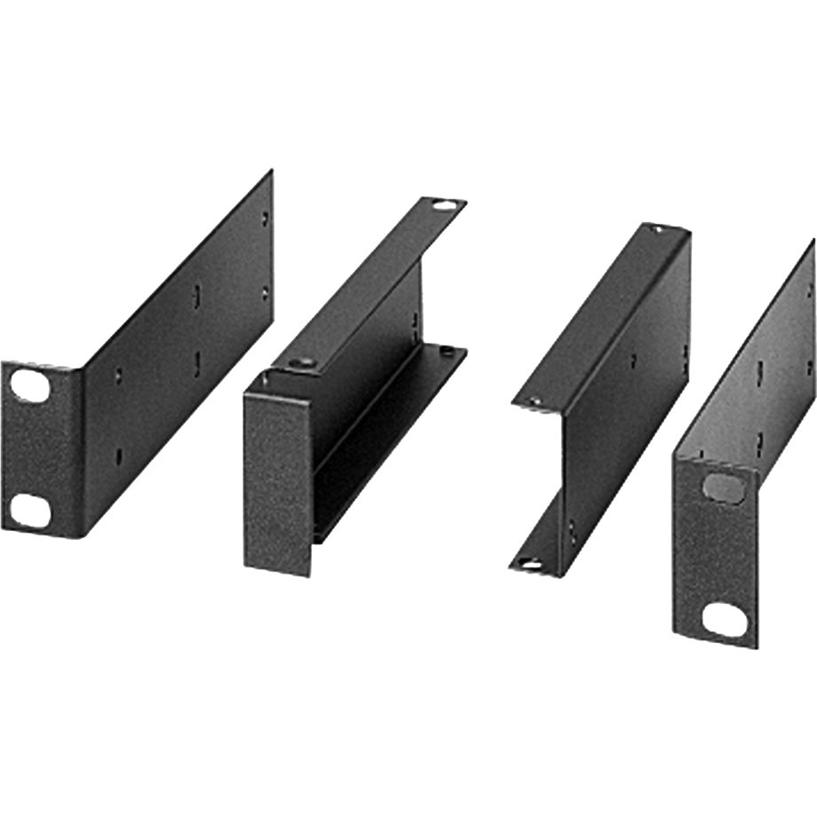 Bosch Dual Rack Mount Kit Mounts 1/2 Rack Components in Center of 19″ Rack, Black, RMK-D BLACK