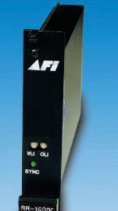 American Fibertek RR-1600E Single Channel Rack Card Receiver