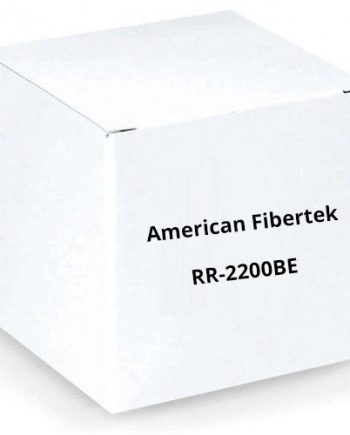 American Fibertek RR-2200BE 2 Way Video 2 Way AD Manchester Rack Card Rx 1300 / 1550nm 10Km Multi-mode 1 Fiber