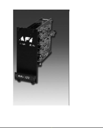 American Fibertek RR-220C Two Channel FM Video System – Single Fiber 1300nm 12dB Multi-Mode
