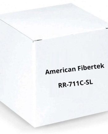 American Fibertek RR-711C-SL 1 Fiber 8 Bit Video & Sensornet Data Rack Card, Single-mode