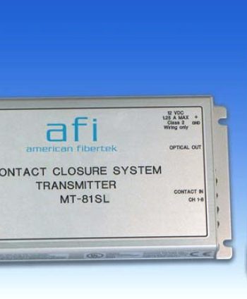 American Fibertek RR-81SL-280 Eight Channel Contact System 1310nm 21dB Single Mode