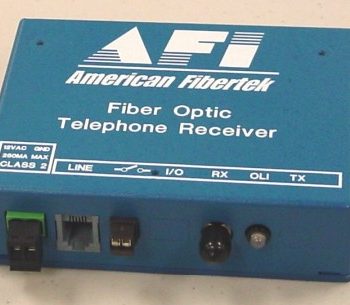 American Fibertek RR-86C-2F13 Telephone Line Extended System
