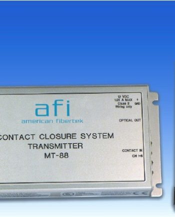 American Fibertek RR-88SL Eight Channel Supervised Contact System 1310nm 21dB Single Mode