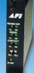 American Fibertek RR-915C Single Channel Digital Video System with One Bi-Directional Multi-Protocol Data Channel, Rack Card Receiver