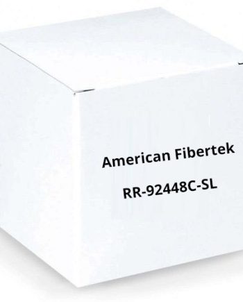 American Fibertek RR-92448C-SL Twenty Four Channel 10 Bit Video & Ethernet Receiver, Single Mode