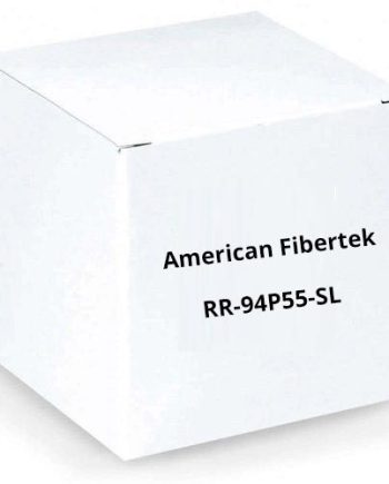American Fibertek RR-94P55-SL Four 10 Bit Video & 2 MPD Data Rack Card Rx 1310/1550nm 21dB SM 1 Fiber