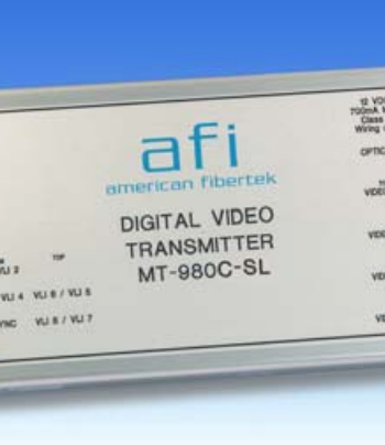 American Fibertek RR-980C-SL Rack Card Receiver Video System