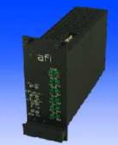 American Fibertek RR-9P5E Ethernet + RS Data Channel Rack Card Rx 12dB Multi-Mode 2Km 1 Fiber